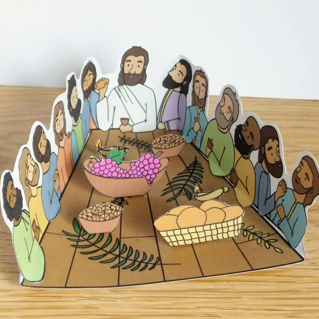 the last supper with jesus craft