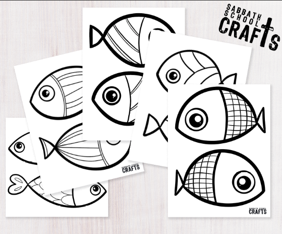 fish bible craft photo for little kids easy